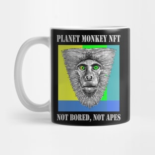 Planet Monkey Not Bored Apes Mug